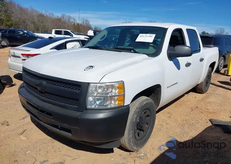 2012 Chevrolet Silverado 1500 Work Truck из США, поврежденный, VIN 3GCPCPEA8CG127563